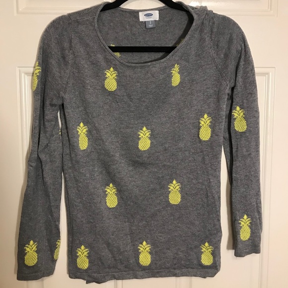 Pineapple Print Sweater - Picture 1 of 3